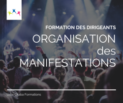 Organisation des manifestations