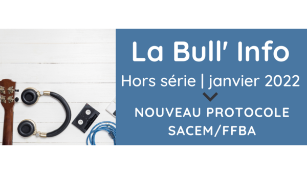 [Bulletin] Le bulletin Hors série spécial Sacem est en ligne !