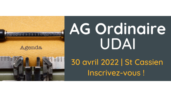 [Udai] Assemblée Générale Ordinaire | 30 avril 2022