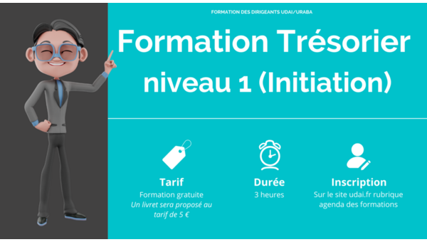 Formation des dirigeants : Trésoriers niveau 1
