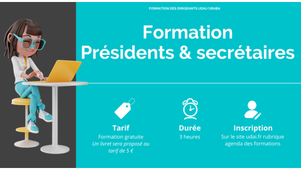 Formation des dirigeants : présidents et secrétaires