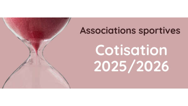 [Cotisation] - Campagne 2026 pour les associations sportives