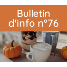 Bulletin d'information n° 76 septembre 2021