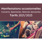 Plaquette Sacem 2021/2023 forfait "Manifestations occasionnelles"
