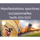 Plaquette Sacem 2021/2023 forfait "manifestation sportive"
