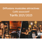 Plaquette Sacem 2021/2023 forfait "Musique café associatif"
