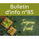 Bulletin d'information n°85 décembre 2023